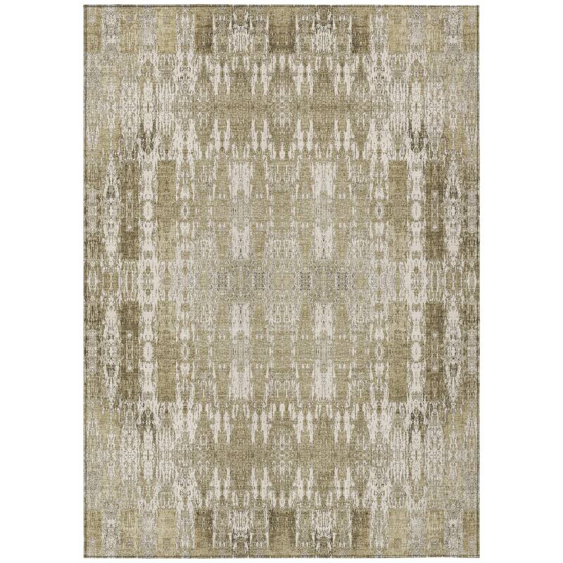 Machine Washable Indoor/ Outdoor Chantille Moroccan Boho Rug