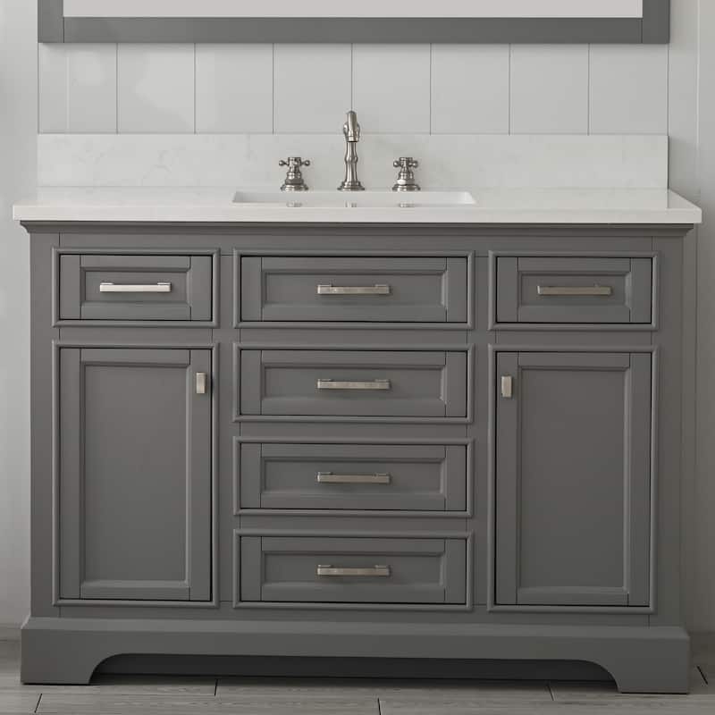 Milano 48" Single Vanity in Gray