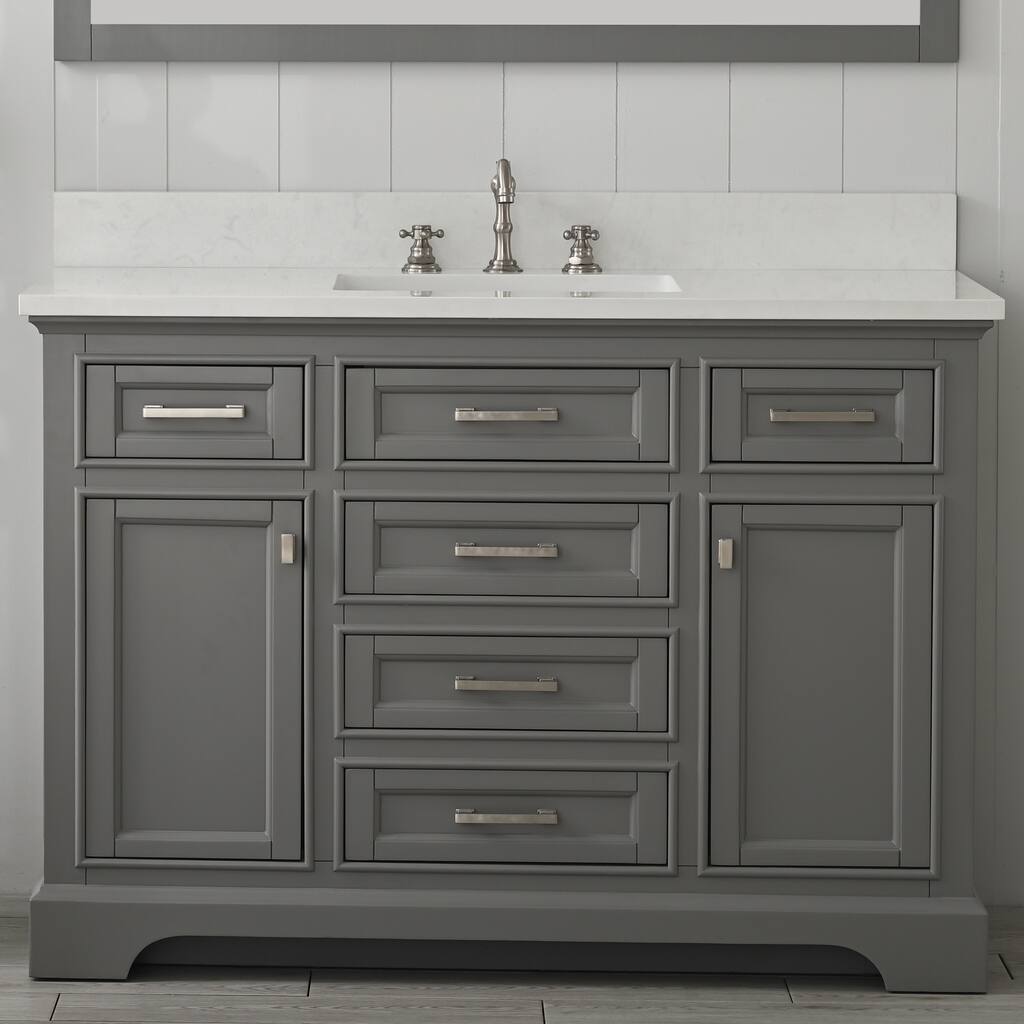 Milano 48" Single Vanity in Gray