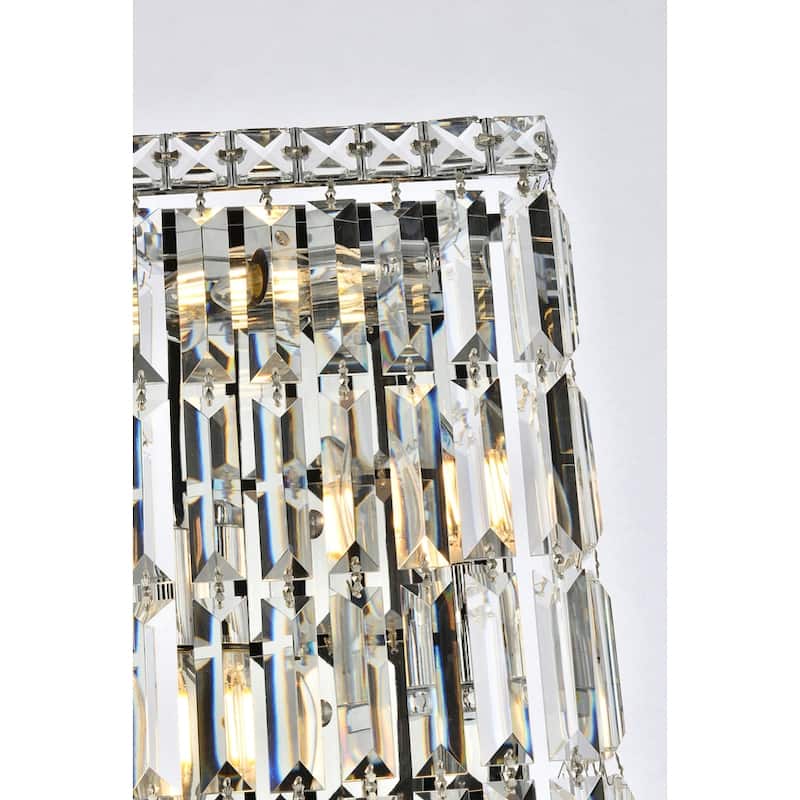 Fleur Illumination 4 light Chrome Wall Sconce