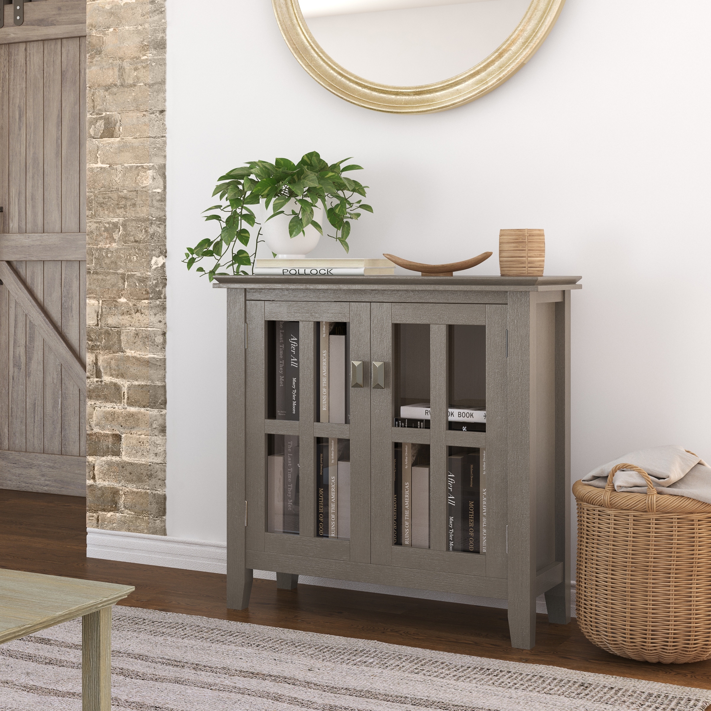 30 inch store wide accent cabinet