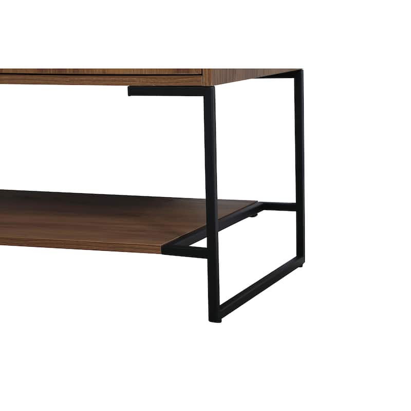 Drift 36 - 48 Inch Single Bathroom Vanity - 36 Inches - Walnut Brown