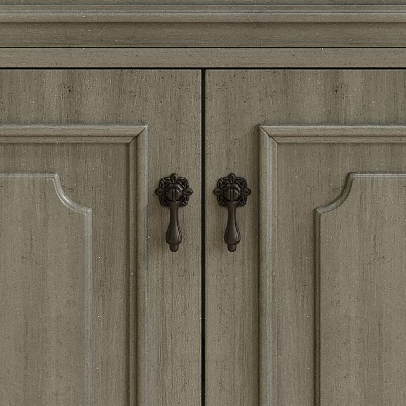 31" Vintage Bathroom Vanity with Sink - Rustic Cabinet with Soft Close Doors and Adjustable Shelf