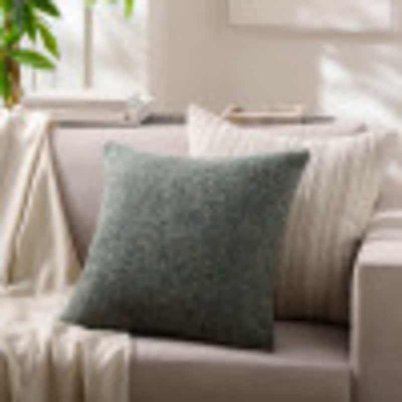 Keely Modern & Contemporary Solid Color Accent Pillow