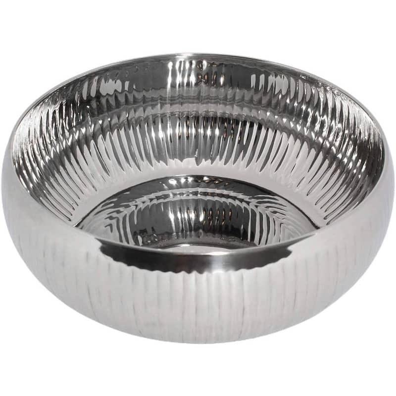 Sol Living Stainless Steel Salad Serving Bowl