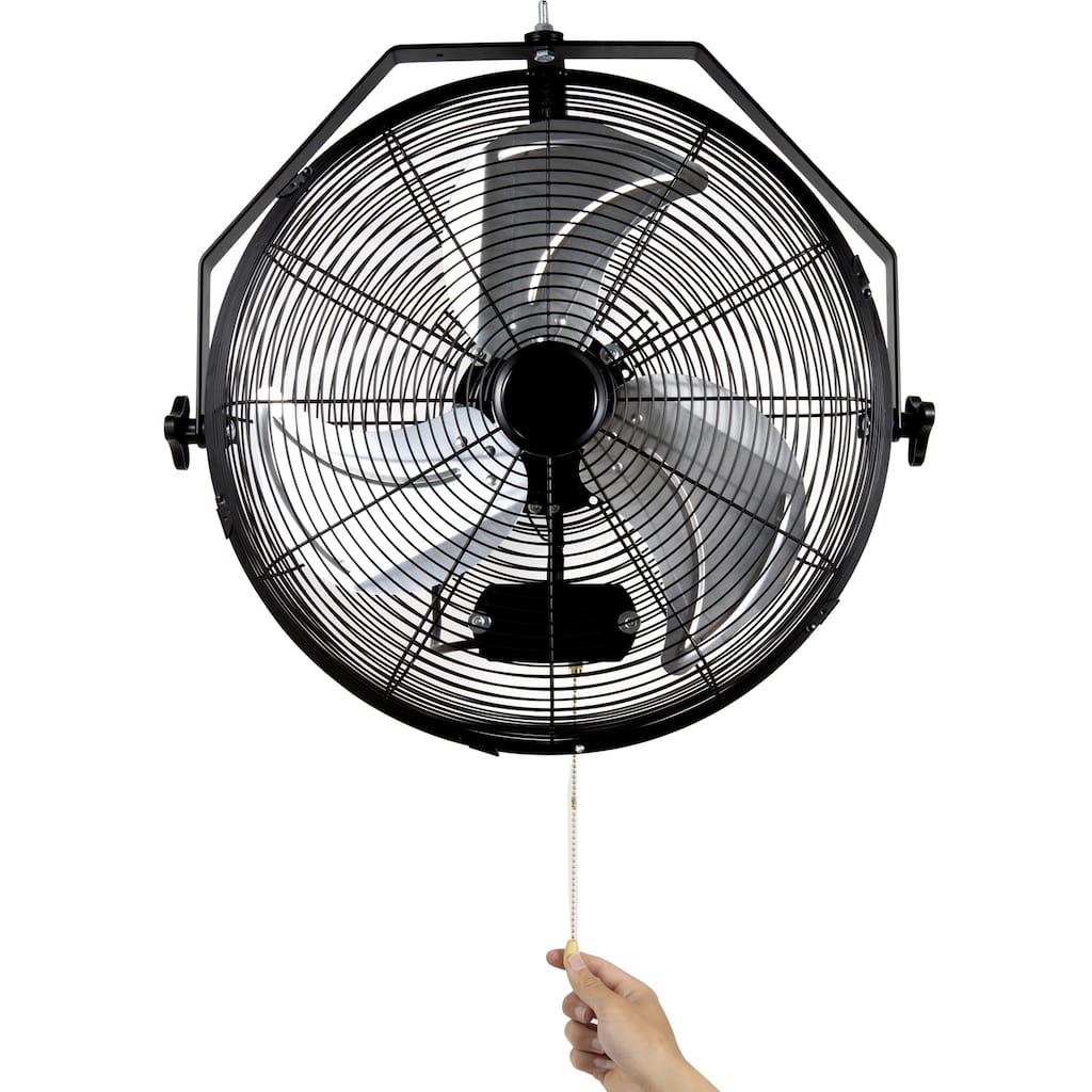 Wall Mount Fan, 2 PCS 18 inch, 3-speed High Velocity Max. 4000 CFM Industrial Wall Fan, Commercial, Residential, Warehouse