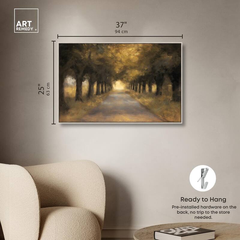 Misty Morning Canvas by Art Remedy