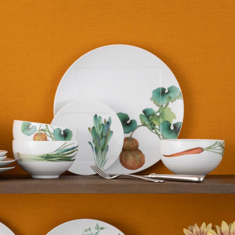Kyoka Shunsai 30-Piece Dinnerware Set, Service for 6