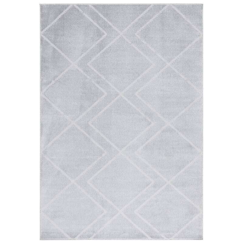 SAFAVIEH Carter Anasztazia Modern & Contemporary Rug - 5'3" x 7'6" - Grey/Light Grey
