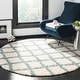 preview thumbnail 104 of 118, SAFAVIEH Dallas Shag Melahat Trellis 1.5-inch Thick Rug