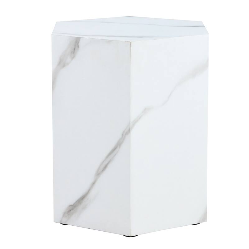 Roomfitters Modern Coffee Table with Rich Textured MDF Surface, Durable Decorative Accent for Interior Spaces