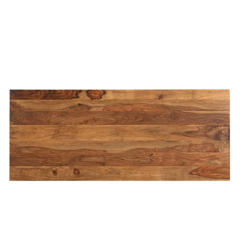 Avenue 2-piece Live Edge Solid Wood Desk Set