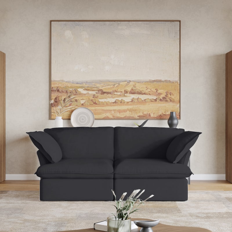 82.66'' Upholstered Loveseat sofas sectional counch