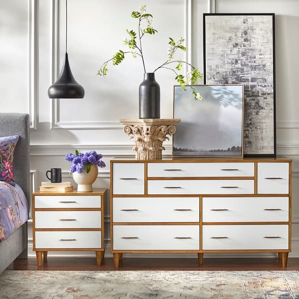 Lifestorey Ana 8-Drawer Mid-Century Modern Dresser - On Sale - Bed Bath &  Beyond - 28626267