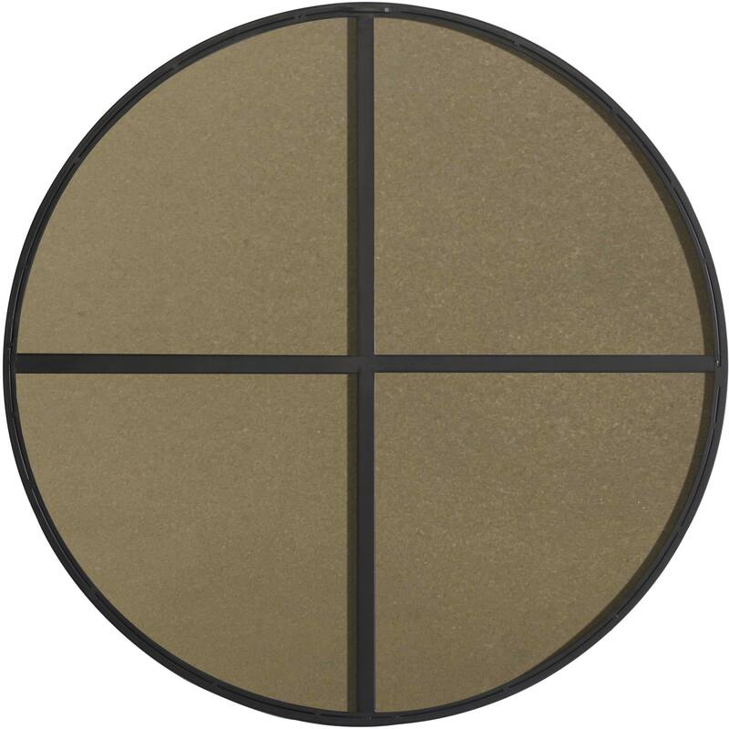 Elegant Lighting Eternity 32" Diameter Circular Metal Framed Wall