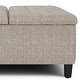preview thumbnail 137 of 168, WYNDENHALL Elliot Transitional Table Ottoman