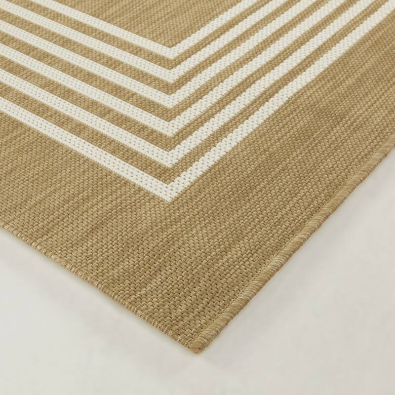 Swenson Modern Geometric Indoor/Outdoor Area Rug