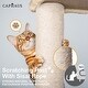 preview thumbnail 5 of 5, 70" Cat Tree with Hammock, Modern Multi-Level Cat Climbing Play Tower with Top Perch, Cat Activity Tree with Scratching Posts