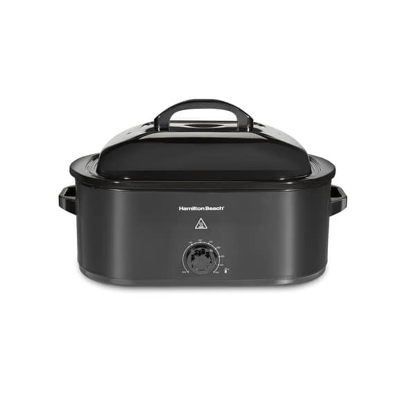 slide 2 of 8, Hamilton Beach 20 Quart Electric Roaster Oven