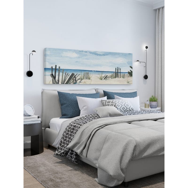 'View of Paradise' Painting Print on Wrapped Canvas