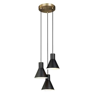 Towner Three Light Cluster Pendant