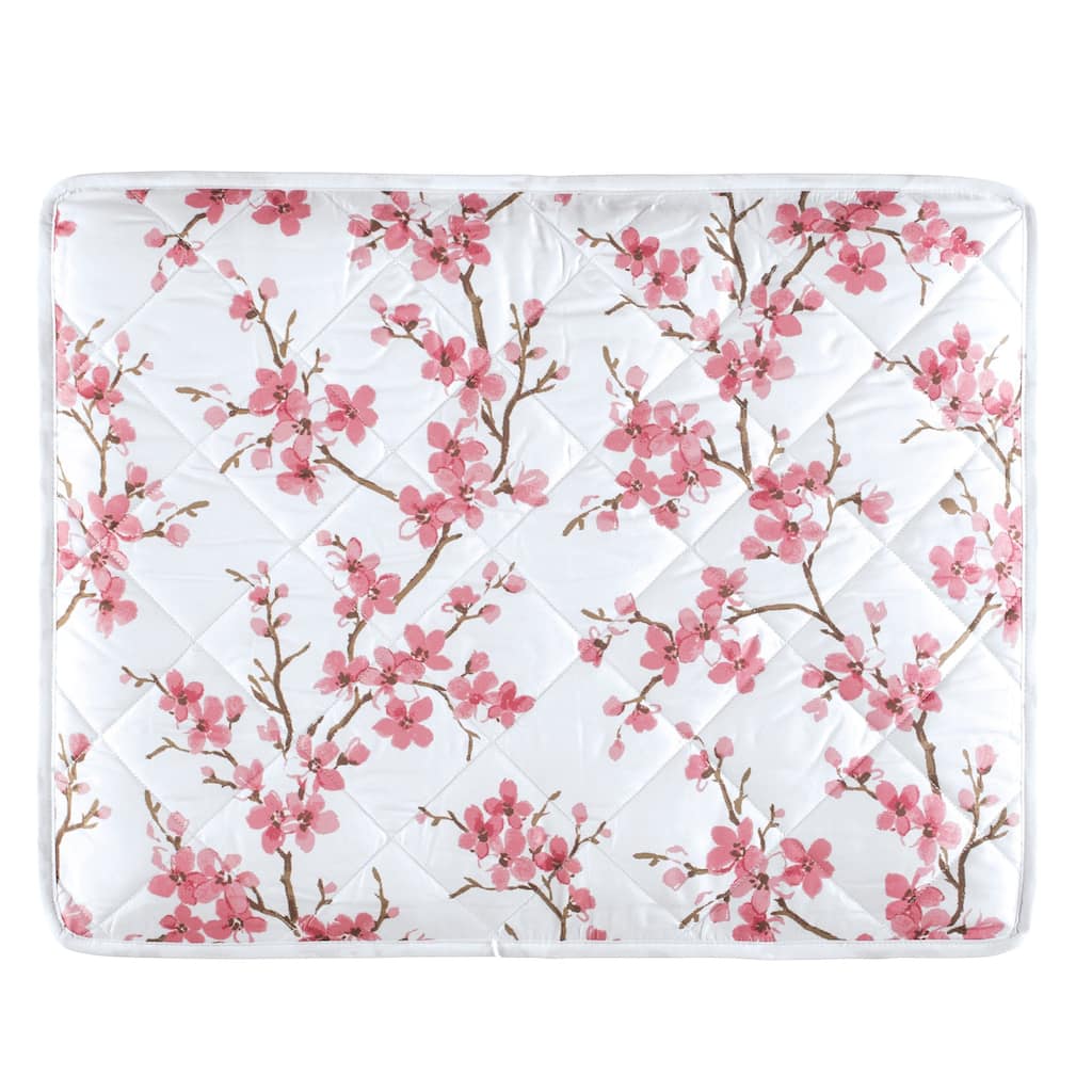 Hana Cherry Blossom Design Soft Quilted Pillow Sham