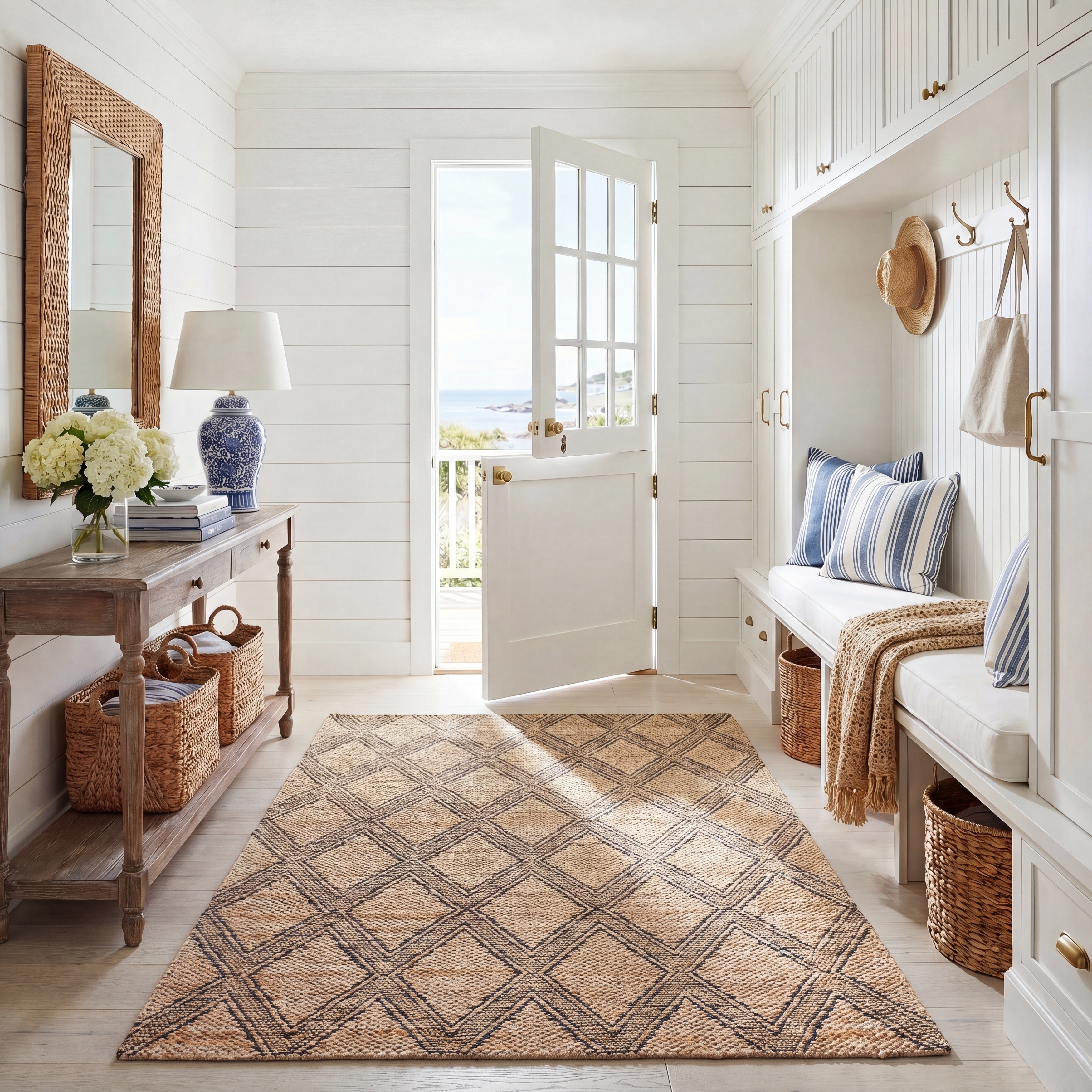 SAFAVIEH Handmade Natural Fiber Dayanara Boho Jute Rug