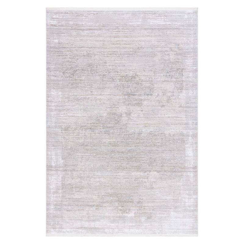 SAFAVIEH Platinum Attie Glam Abstract Rug - 5'3" x 7'6" - Grey/Beige