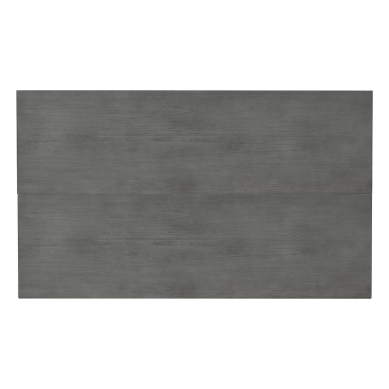 Farmhouse Gray Solid Wood 6-Piece Dining Table Set