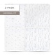 preview thumbnail 31 of 85, Ely's & Co. Baby Fitted Changing Pad Cover - Cradle Sheet Set - 2 Pack - 32" x 16"