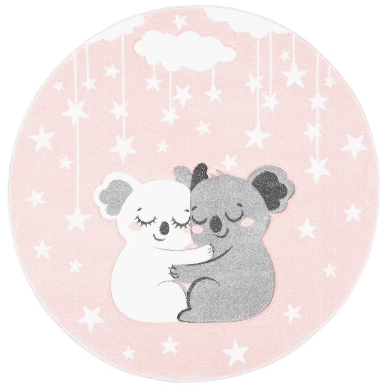 SAFAVIEH Carousel Kids Iana Koala Hug Rug