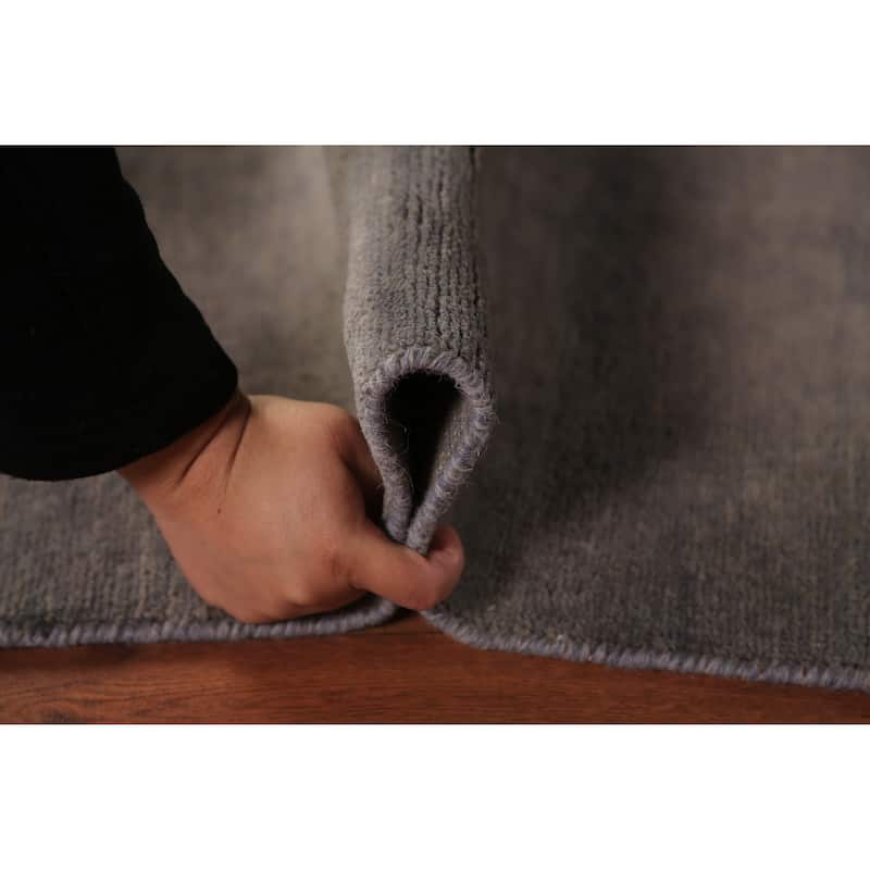 Gabbeh Modern Rug Handmade Oriental Wool Carpet - 4'10" x 6'5"