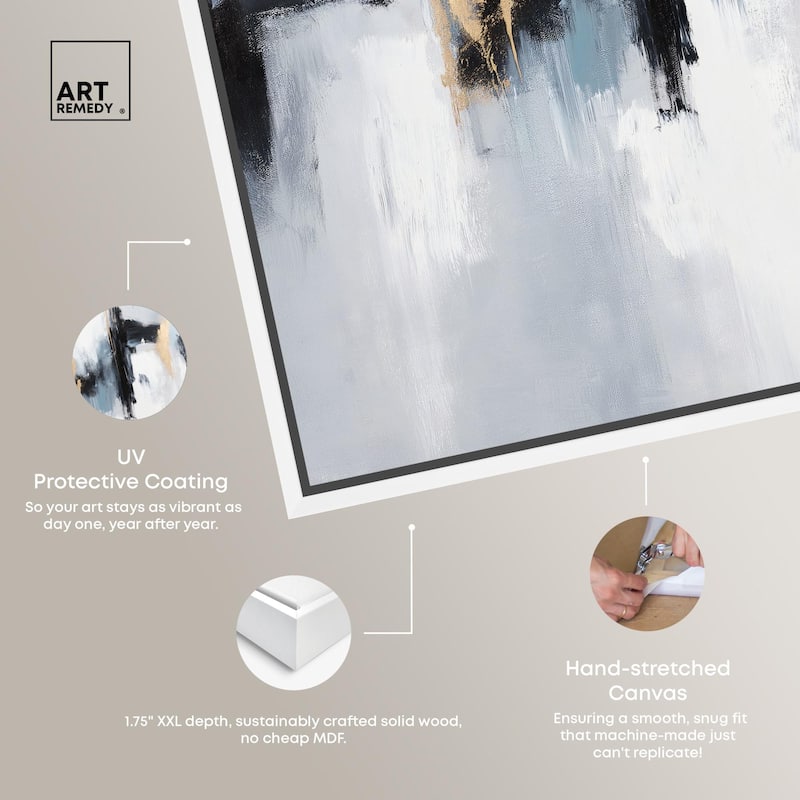Turbulence II Canvas by Art Remedy