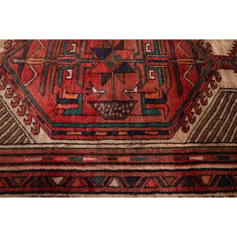 ECARPETGALLERY Hand-knotted Konya Anatolian Red Wool Rug - 3'5 x 10'6
