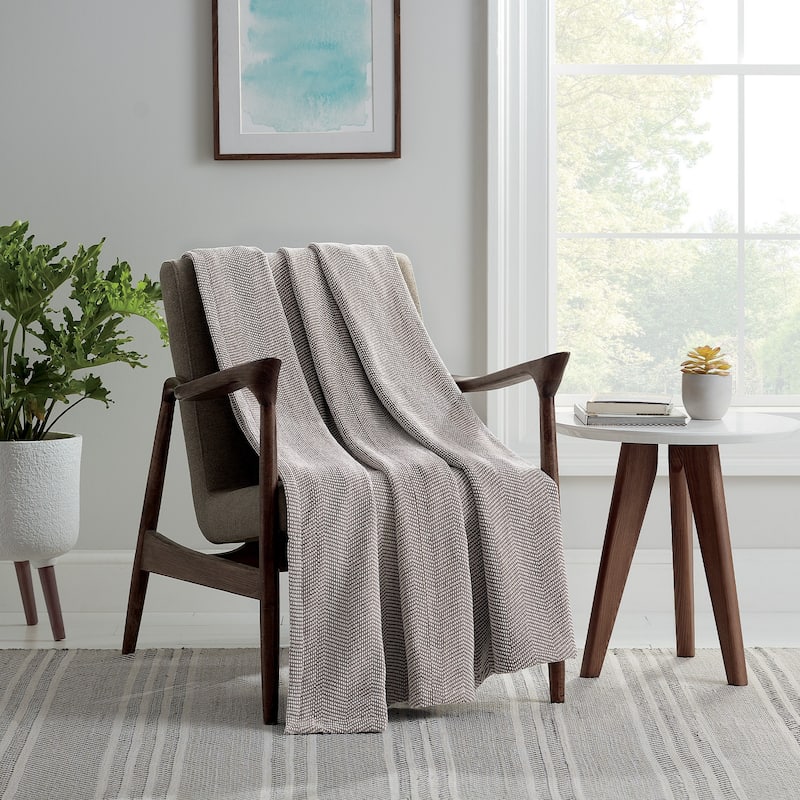 Aston & Arden Luxury Chenille All Season Throw