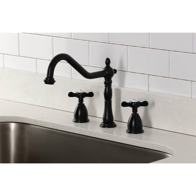Kingston Brass Essex 1.8 GPM Widespread Kitchen Faucet