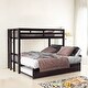 preview thumbnail 2 of 14, Twin over Pull-out Bunk Bed with Trundle