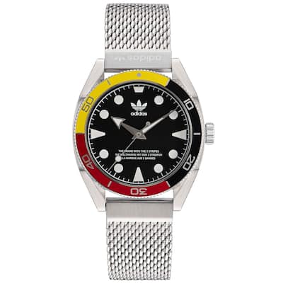 Adidas Men's Originals Fashion Edition Two Black Dial Watch - AOFH22502 - 6 (36)