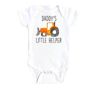 Construction Daddy - Baby Boy Girl Clothes Infant Bodysuit Funny Cute Newborn
