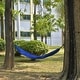 preview thumbnail 3 of 2, Shop LC Camping Hammock with 2 Tree Straps - 108.30 x 55.10 inches Blue
