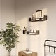 preview thumbnail 10 of 40, Carson Carrington Lacktorp Modern Wall Shelf (Set of 2)