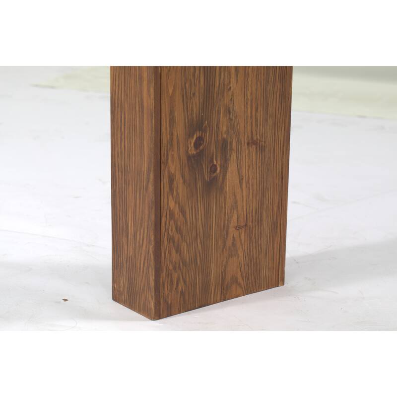 43.3" Solid Wood Console Table