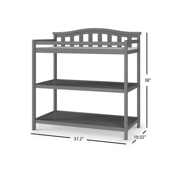 dimension image slide 1 of 4, Child Craft Arch Top Baby Changing Table