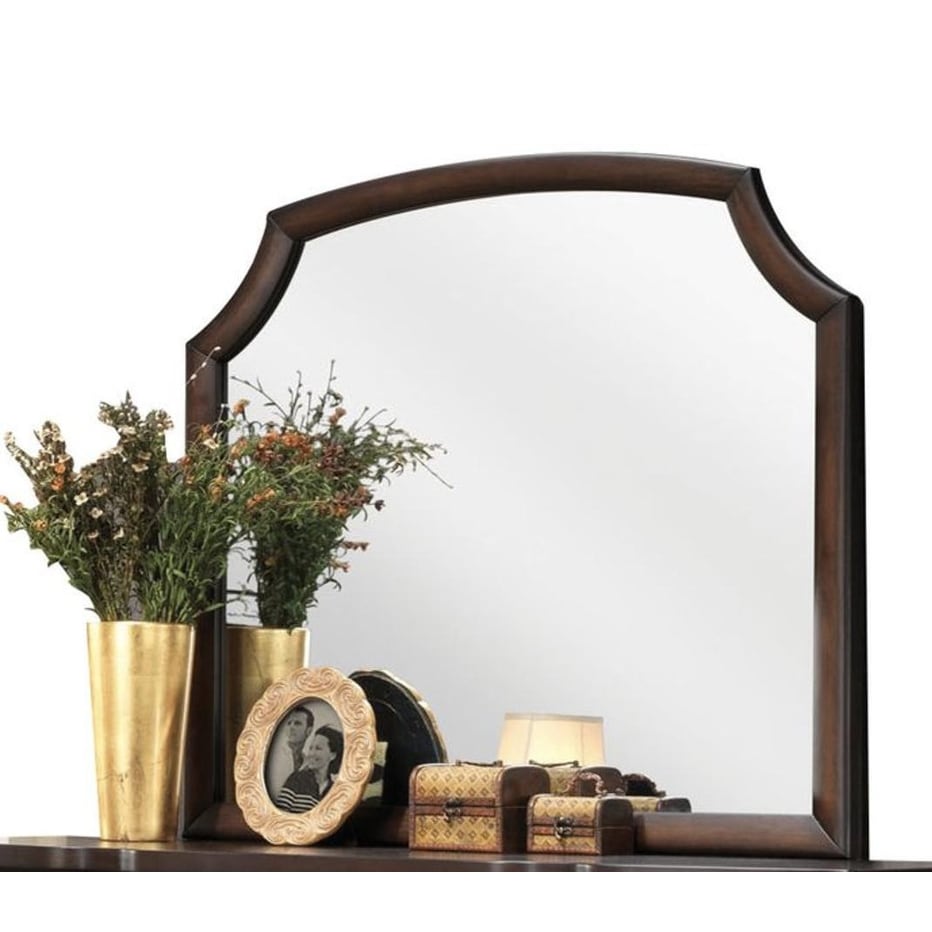 Light Gray Fabric Mirror For Bedroom - 1inx41in