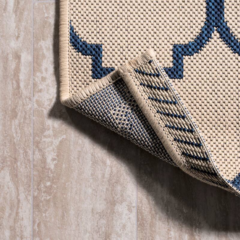 JONATHAN Y Isla Ogee Trellis Indoor/Outdoor Area Rug