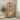 Walker Edison Modern Fluted Glass Bookshelf Cabinet with Drawers