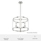 preview thumbnail 5 of 17, Hunter Astwood 18" 4-Light Chandelier, Caged, Kitchen Island, Dining Room, Entry - Transitional, Art-Deco, Contemporary