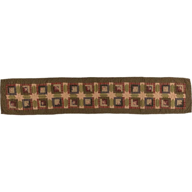 Tea Cabin Quilted Runner