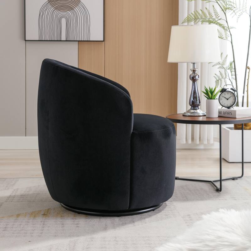 Black Powder Coated Metal Base Chair
