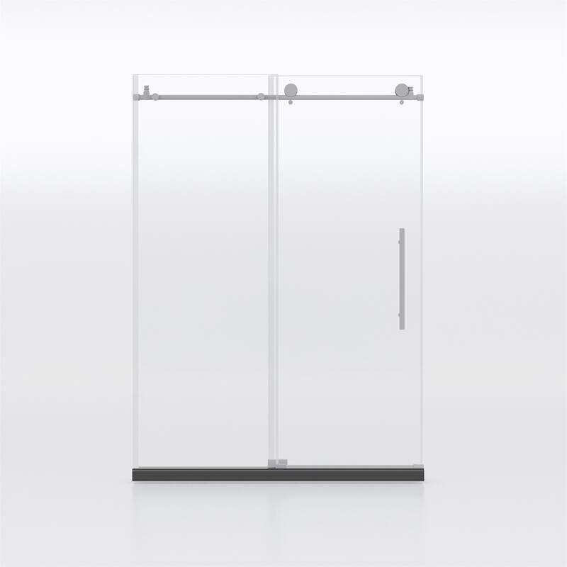 Frameless Shower Doors with 5/16" Clear Tempered Glass
